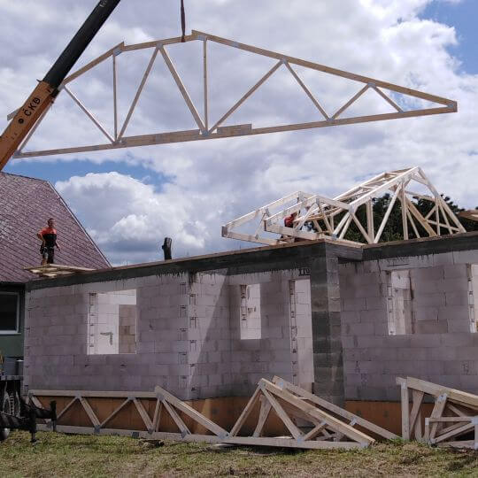 Novostavba rodinného domu Parchovany