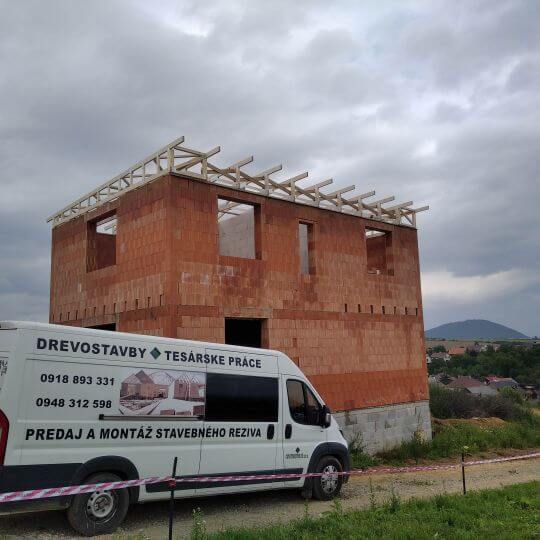 Novostavba rodinného domu Župčany - pult