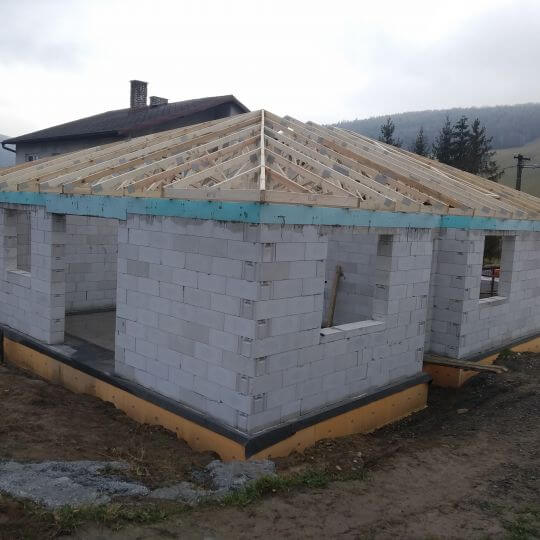 Novostavba rodinného domu Remeniny - Obrazok