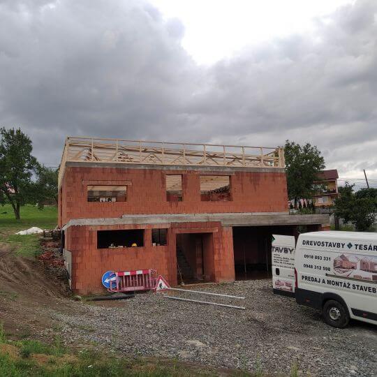 Novostavba rodinného domu Hlinné