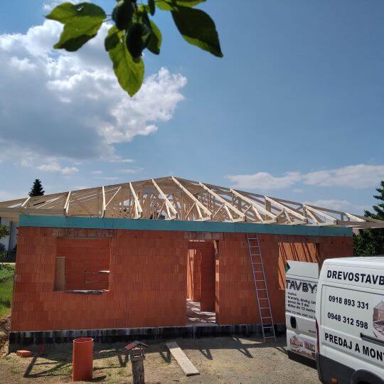 Novostavba rodinného domu Čaňa