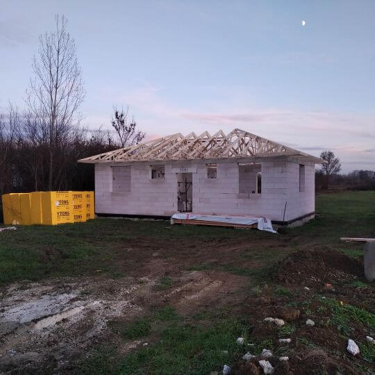 Novostavba rodinného domu Budkovce